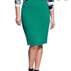 ✨Eloquii Emerald Green Pencil Skirt Size 22W✨